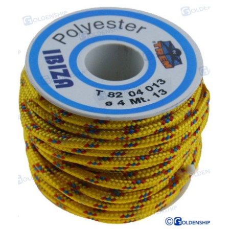Carrete "Ibiza"  2,5 mm Amarillo
