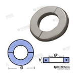 collar plano zinc 50 mm