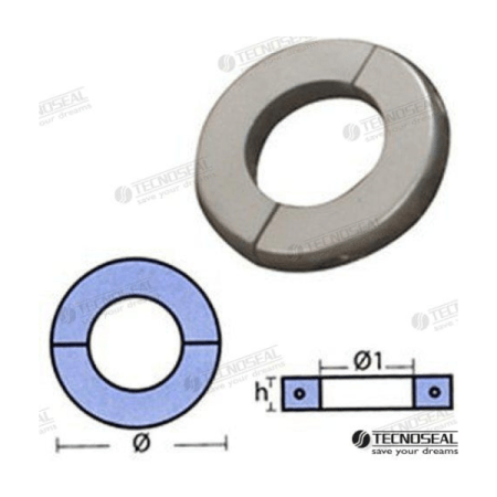 MF-TEN00560 - COLLAR PLANO ZINC 50MM.