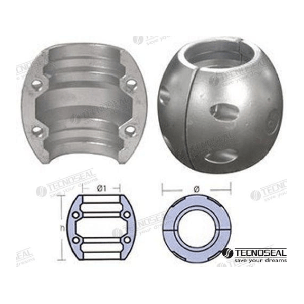 collarin zinc eje 55 mm collarin zinc eje 55 mm