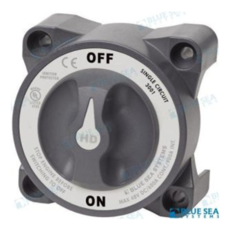 Interruptor Baterías H.D. 600A