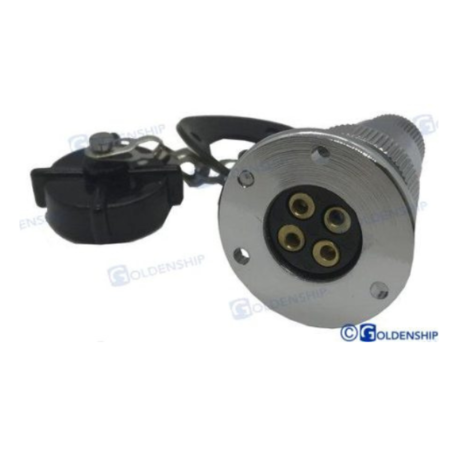 Enchufe Estanco 3 AMP. 4 Polos