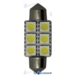 Bombilla Feston 6LED 1,3W 10/30V 15,9*37