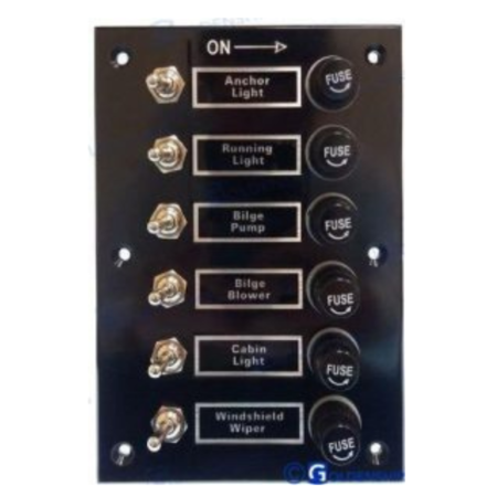 Panel 6 Interruptores
