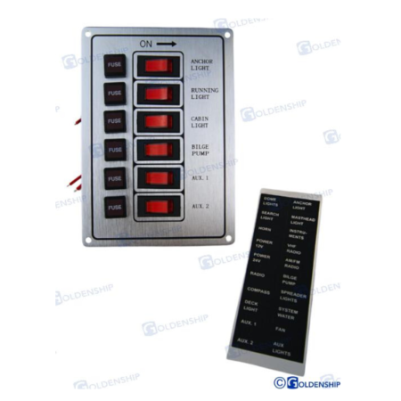 Panel 6 Interruptores