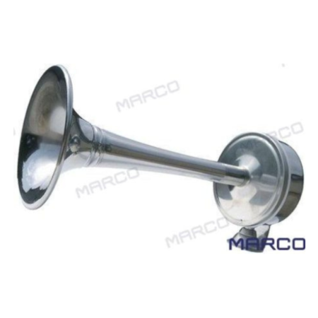 Bocina Eléctrica "DUK" 12V Inox