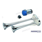 Bocina Doble ABS C/Comp. 24V.