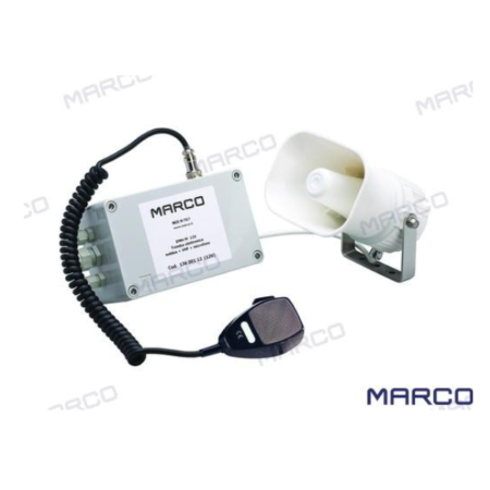 Avisador Electrónico HOM.24V. C/MIC.