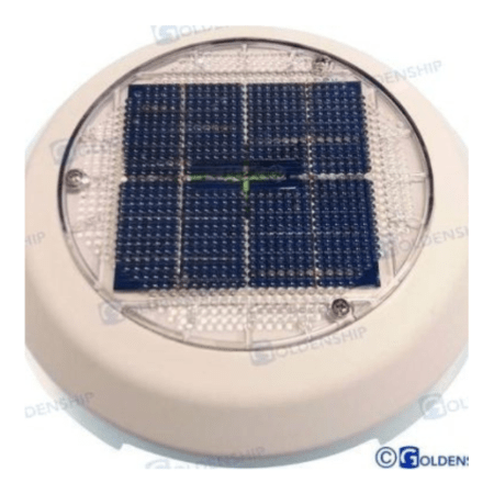 Aireador Solar  3" Blanco