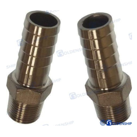 Entronque 1/2" 15MM  Inox (2)