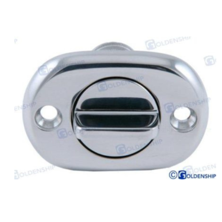 Desagüe C/Tapón Oval Inox 54 MM.