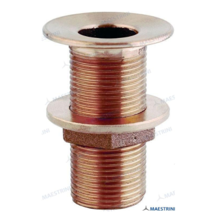 Pasacasco Embutido Bronce 2 1/2"