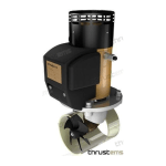Hélice de proa eléctrica S55 túnel 150 12V