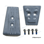 kit anodo aluminio motores volvo