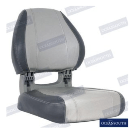 Asiento Plegable Sirocco Carbón/Gris