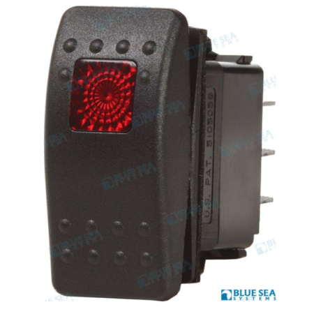 Interruptor Luz OFF-ON Negro