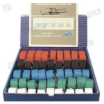 caja cinchas surtidas - 45 ud.
