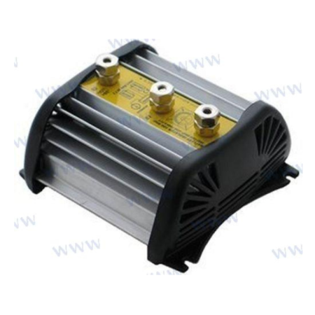 Isolator 1 ALT. X 2 BAT 70A. 12/24V