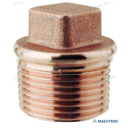 Tapón Bronce 1 1/2"