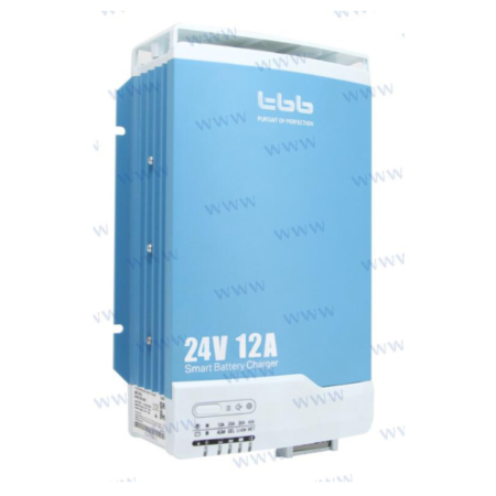 Cargador de Batería 24V 12A 2+1