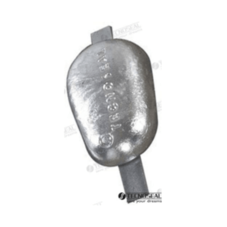 Ánodo Para Soldar Zinc 250X25X5Mm 3Kg