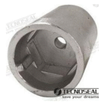 Ánodo Radice Hexagonal Zinc Eje 60 mm