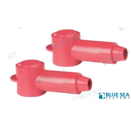 Terminal con Protector 2-2/0 Rojo