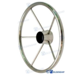 volante acero inox.