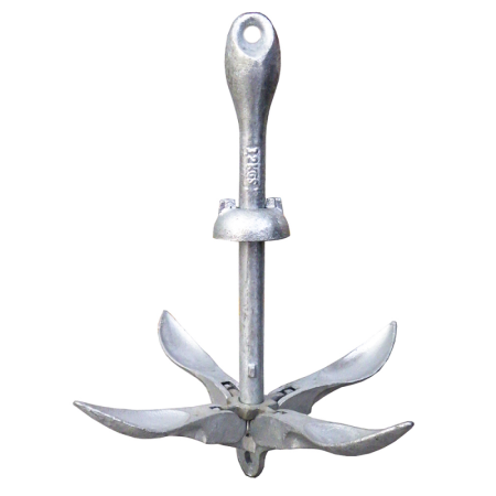 Ancla Grapnel Galvanizado - Ancla Plegable Kg 2,5