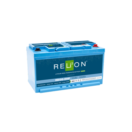 Baterías De Litio Rb100Dhp / 12V-100Ah - 12V/100Ah - Mm 335X174X191
