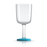 Copa De Vino Azul Laguna - 300 Ml - H 165 X Ø 65 Mm