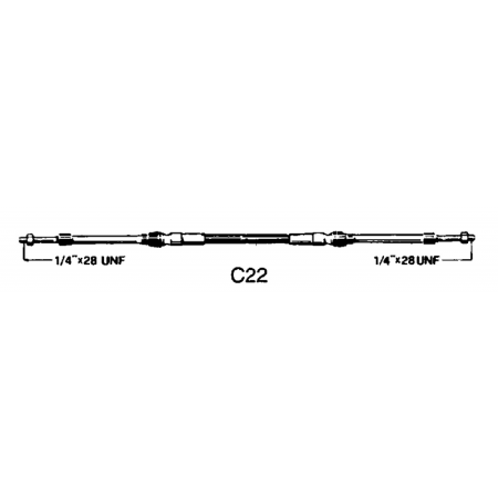 Cables De Control C22 - Cable C22 Pies 16'