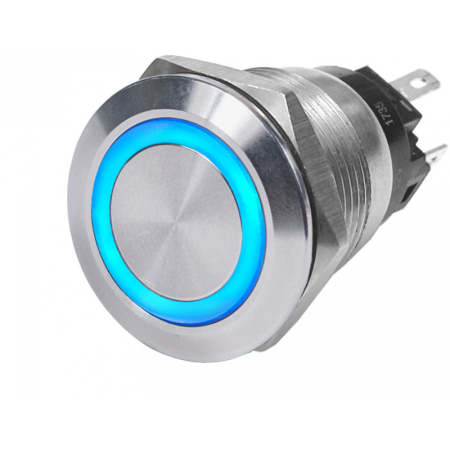 Interruptores Led - Azul Apagado-Encendido
