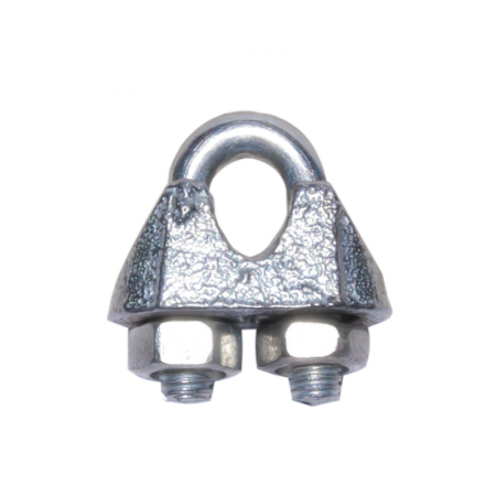Pinza Para Cable De Acero Galvanizado - Pinza Para Cable De Acero Galvanizado Ø Mm.26