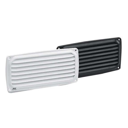 Ventilación De Lamas Mm.200X100 - Ventilación De Lamas Blanca