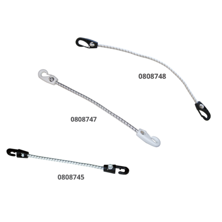 Cordón De Choque Con Ganchos - Cable De Choque Cm.50