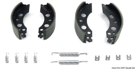Kit de frenos para remolques de barcos.