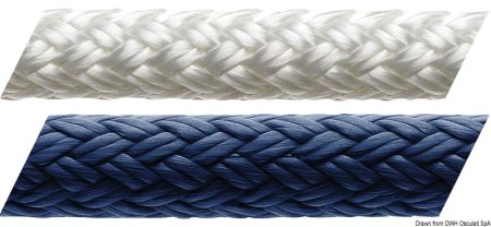 Trenza MARLOW D2 Racing 78 (con mota) y cuerda Classic (color liso)