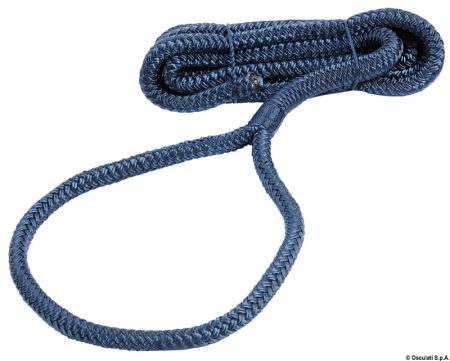 Cabo para defensas empalmado 1,5 m 8 diametro azul