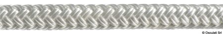 Trenza doble fabricada en poliéster soft-spun de alta resistencia, cordones de 16 x 5 a 16 mm Ø, cordones de 24 x 18 a 24 mm Ø.