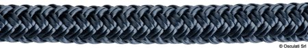 Trenza doble fabricada en poliéster soft-spun de alta resistencia, cordones de 16 x 5 a 16 mm Ø, cordones de 24 x 18 a 24 mm Ø.