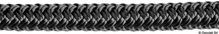 Trenza doble fabricada en poliéster soft-spun de alta resistencia, cordones de 16 x 5 a 16 mm Ø, cordones de 24 x 18 a 24 mm Ø.
