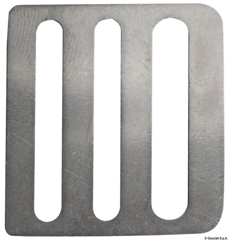 Hebilla de acero inoxidable de 4 barras