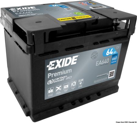 Baterías EXIDE Premium para encendido.