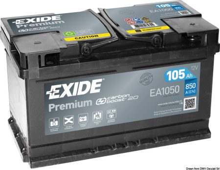 Baterías EXIDE Premium para encendido.