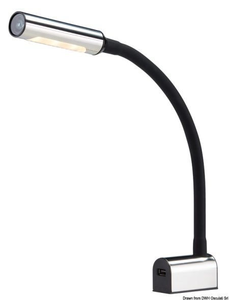 Foco LED de lectura articulado