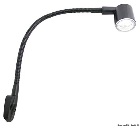 Foco LED articulado para cabecero de cama y mesa de cartas