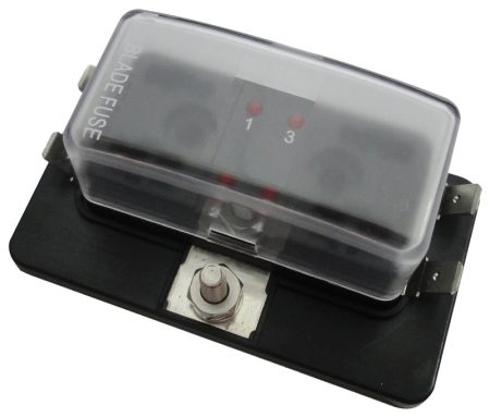 Caja portafusibles para fusibles pequeños