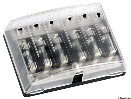Caja portafusibles de cristal