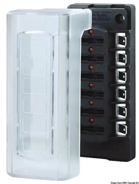 Caja portafusibles compacta